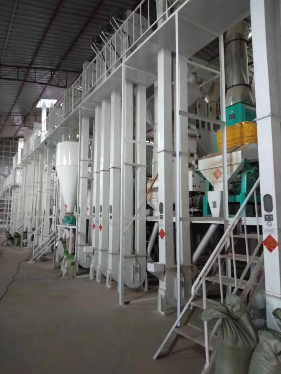 80噸全自動大米加工設(shè)備機械